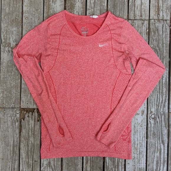 Nike Tops Nike Womens Drifit Long Sleeve Running Top Poshmark